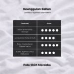 WGB Kaos Polo Merdeka Pria Big Size Jumbo Ukuran Besar XXL - Prime Series - Image 4