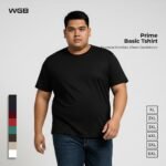 WGB Kaos Basic Pria Big Size Ukuran Besar Jumbo XXL - Prime Series
