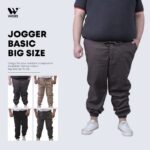WGB Celana Chino Jogger Basic Jumbo Big Size Ukuran Besar XXL XXXL