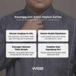 WGB Koko Panjang Haykal Series Pria Big Size Ukuran Jumbo XXL - Prime Series - Image 2