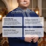 WGB Koko Panjang Tawakal Series Pria Big Size Ukuran Jumbo XXL - Prime Series - Image 2