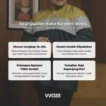 WGB Koko Panjang Kombinasi Kareem Series Pria Big Size Ukuran Jumbo XXL - Prime Series - Image 2