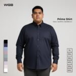 WGB Kemeja Kerja Katun Oxford Panjang Pria Big Size Jumbo XXL - Prime Series
