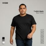WGB Kaos Polos Pendek Pria Big Size Jumbo XXL - Best Value Series