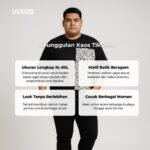 WGB Kaos Batik Tikshirt Series Pria Big Size Ukuran Besar Jumbo XXL - Prime Series - Image 2