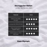 WGB Kaos Sport Series Pria Bigsize Ukuran Jumbo XXL - Prime Series - Image 4