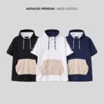 WGB Kaos Hoodie Pendek Pria Big Size Ukuran Besar Jumbo XXL XXXL - Prime Series - Image 3