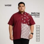 WGB Batik Cap Kombinasi Special Collection Big Size Pria Ukuran Jumbo XXL - Prime Series