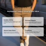 Celana Panjang Big Size Ukuran Besar Jumbo XXL XXXL - Best Value Series - Image 2