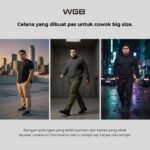 WGB Celana Cargo Panjang Pria Big Size Jumbo XXL - Stretch Melar Tebal - Prime Series - Gambar 5