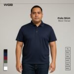 WGB Kaos Polo Pria Big Size Jumbo Anti Kusut XXL - Best Value Series