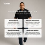 WGB Kaos Polo Pria Big Size Jumbo Anti Kusut XXL - Best Value Series - Gambar 2