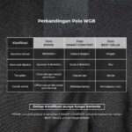 WGB Kaos Polo Pria Big Size Jumbo Anti Kusut XXL - Best Value Series - Gambar 5
