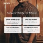 WGB Batik Special Collection Big Size Pria Ukuran Jumbo XXL - Prime Series - Gambar 2