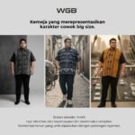 WGB Kemeja Tenun Pria Big Size Special Collection Jumbo XXL - Prime Series - Image 5