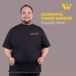 WGB Kaos Lengan Pendek Sablon Big Size Pria Ukuran Besar Jumbo XL XXL - Gambar 4