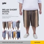 WGB Celana Pendek Relax katun Pria Big Size Ukuran Besar Jumbo XL XXL