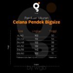 WGB Celana Pendek Relax katun Pria Big Size Ukuran Besar Jumbo XL XXL - Gambar 7
