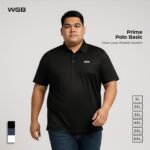 WGB Kaos Polo Prime Stretch Pria Big Size Jumbo XXL Anti Kusut - Prime Series