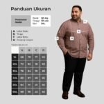 WGB Kemeja Stand Up Collar Panjang Pria Big Size Jumbo XXL - Best Value Series - Gambar 6