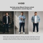 Jaket Jeans Denim Pria Big Size Ukuran Besar Jumbo XXL - Prime Series - Gambar 5