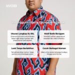 WGB Batik Pria Exclusive Lengan Pendek Big Size Ukuran Besar XXL - Prime Series - Gambar 2