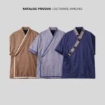 WGB Kimono Outer Batik Pria Jumbo Big Size Ukuran Besar XXL - Prime Series - Gambar 4
