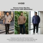 WGB Kimono Outer Batik Pria Jumbo Big Size Ukuran Besar XXL - Prime Series - Gambar 5