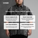 WGB Kemeja Tenun Pria Big Size Special Collection Jumbo XXL - Prime Series - Gambar 2