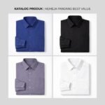 WGB Kemeja Polos Panjang Pria Big Size Jumbo XXL - Best Value Series - Gambar 3