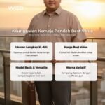 WGB Kemeja Polos Pendek Pria Big Size Jumbo XXL - Best Value Series - Gambar 2