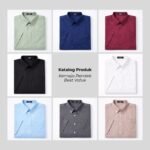 WGB Kemeja Polos Pendek Pria Big Size Jumbo XXL - Best Value Series - Gambar 3