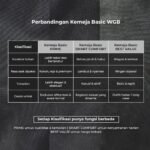 WGB Kemeja Polos Pendek Pria Big Size Jumbo XXL - Best Value Series - Gambar 5