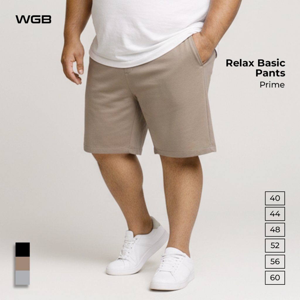 ginee_20260413170528764_5528457832.jpeg WGB Celana Pendek Santai Pria Big Size Jumbo XXL - Prime Series - Gambar 1