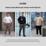 WGB Celana Chino Jogger Basic Jumbo Big Size Ukuran Besar XXL - Prime Series - Gambar 5