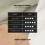 WGB Celana Pendek Gym Olahraga Pria Big Size Ukuran Besar Jumbo XXL - Prime Series - Gambar 4