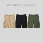 WGB Celana Cargo Pendek Pria Big Size Jumbo XXL - Fleksible Nyaman - Best Value Series - Gambar 3
