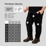 WGB Celana Cargo Panjang Pria Big Size Jumbo XXL - Stretch Melar Tebal - Prime Series - Gambar 6