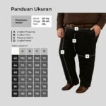 WGB Celana Chino Panjang Pria Big Size Jumbo XXL - Stretch Melar Tebal - Prime Series - Gambar 6
