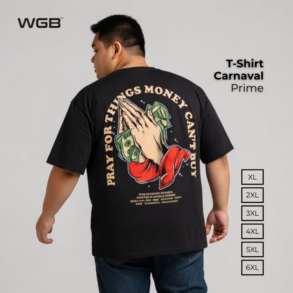 ginee_20260417112333329_4532246313.jpeg WGB Kaos Lengan Pendek Sablon Pria Big Size Ukuran Besar Jumbo XXL - Prime Series - Gambar 1