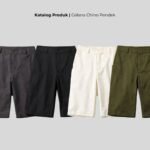 WGB Celana Chino Pendek Pria Big Size Jumbo XXL - Stretch Melar Tebal - Prime Series - Gambar 3