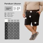WGB Celana Chino Pendek Pria Big Size Jumbo XXL - Stretch Melar Tebal - Prime Series - Gambar 6