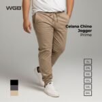 WGB Celana Chino Jogger Basic Jumbo Big Size Ukuran Besar XXL - Prime Series
