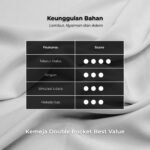 Kemeja Casual Safari Bush Khaki Bigsize Jumbo Pria Ukuran XL XXL - Gambar 4