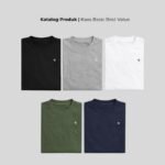 WGB Kaos Polos Pendek Pria Big Size Jumbo XXL - Best Value Series - Gambar 2