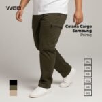 WGB Celana Cargo Sambung Pants Pria Bigsize Ukuran Besar Jumbo XXL - Prime Series