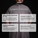 WGB Koko Gamis Kurta Tawakal Series Pria Big Size Ukuran Jumbo XXL - Prime Series - Gambar 2