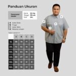 WGB Kemeja Stand Up Collar Pendek Pria Big Size Jumbo XXL - Best Value Series - Gambar 7
