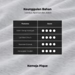 WGB Kemeja Basic Pique Pria Big Size Ukuran Besar Jumbo XXL - Prime Series - Gambar 4