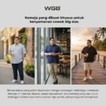 WGB Kemeja Basic Pique Pria Big Size Ukuran Besar Jumbo XXL - Prime Series - Gambar 5